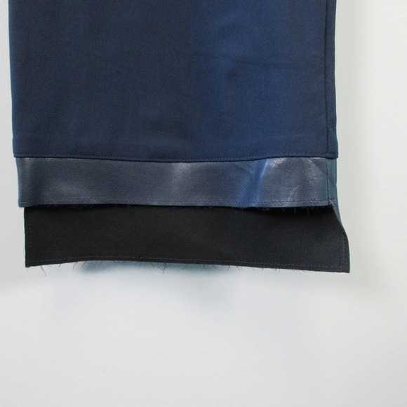 Elaine Kim Tech Stretch Cropped Flare Legging Olga L Blue Lagenlook Pants 288 - Picture 6 of 16